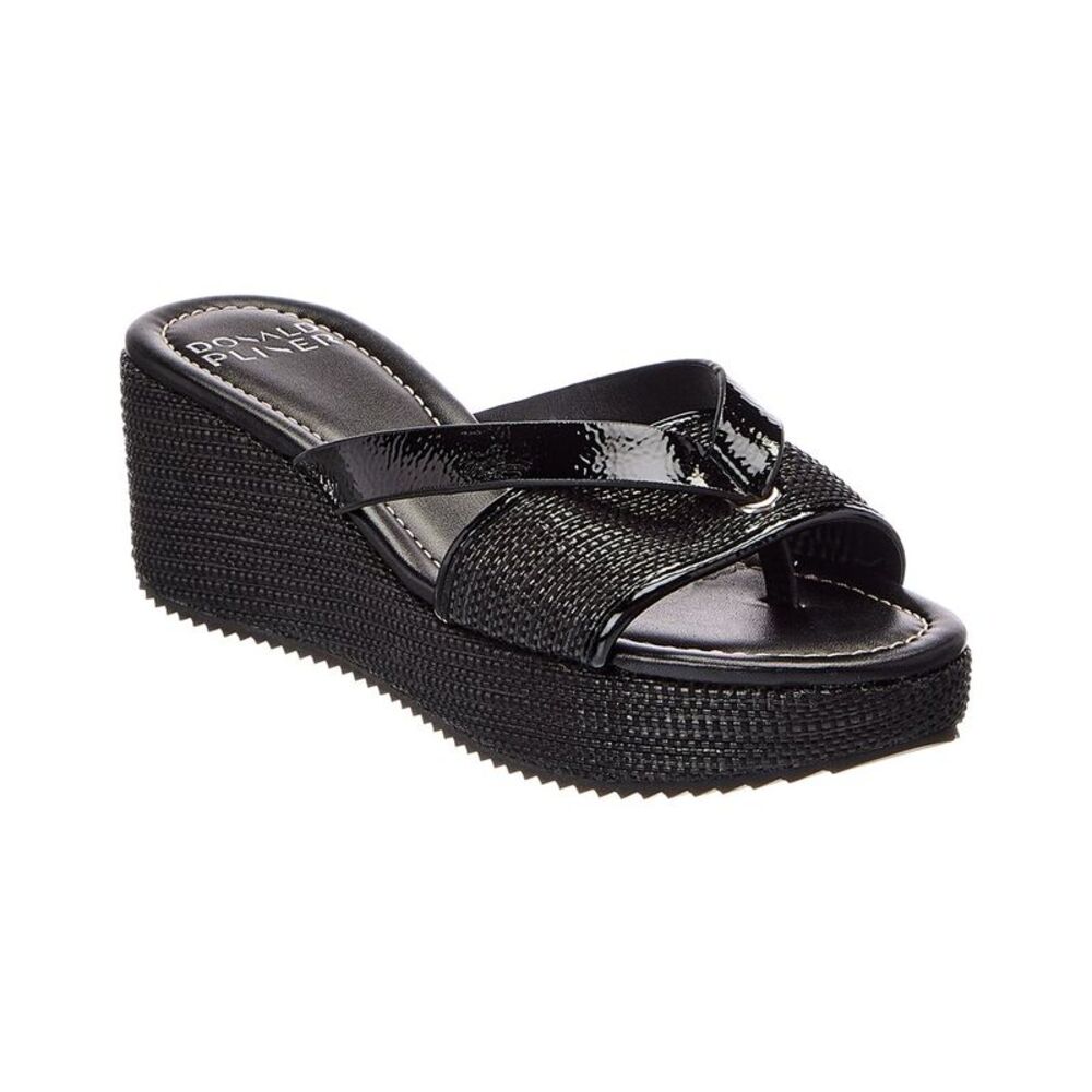 Donald Pliner Sotira Raffia Sandal, Black